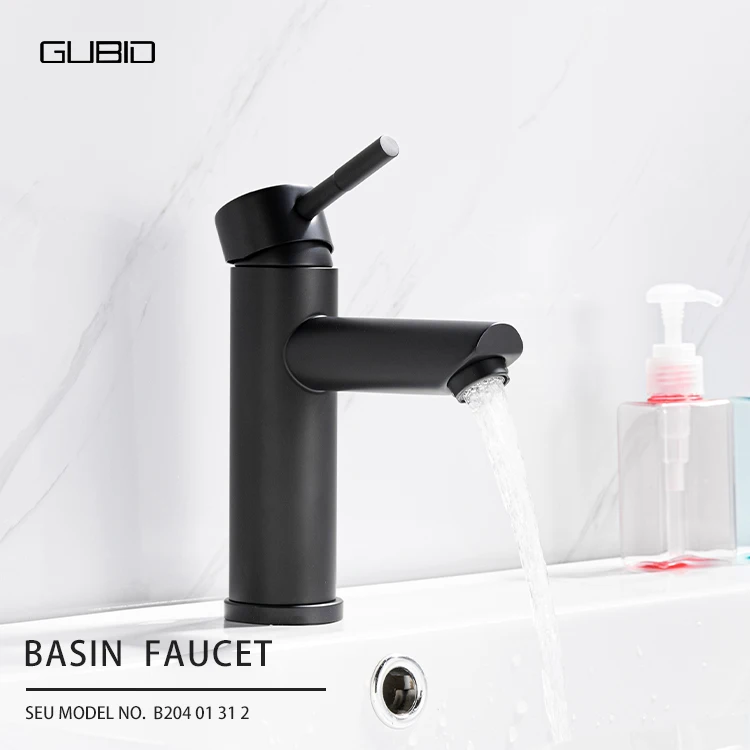 Wc Straight Line Long Spout Lavatory Mixer Flat Handle Outlet Big Flow