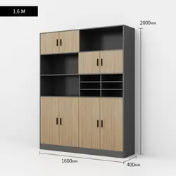 Меламиновый шпон класса E1 шкаф для документов руководителя хорошее управление высоких