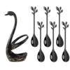 black swan base with 6spoons