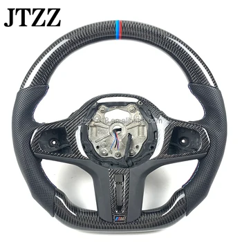 For BMW G22 G42 G29 G20 M340i 2018 G21 G23 G26 2019 2020 2021 2022 2023 2024 Steering Wheel Carbon Fiber Shift Paddle Heating