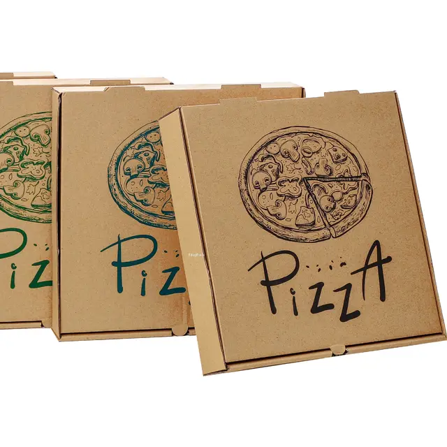 china wholesale corrugated cardboard pizza box