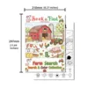 Rxhc1144-farm animal cognition coloring poster
