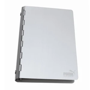 A4-A7 Metal File Folder with Refillable Loose-Leaf Notebook Shell for Business Meetings Office Supply