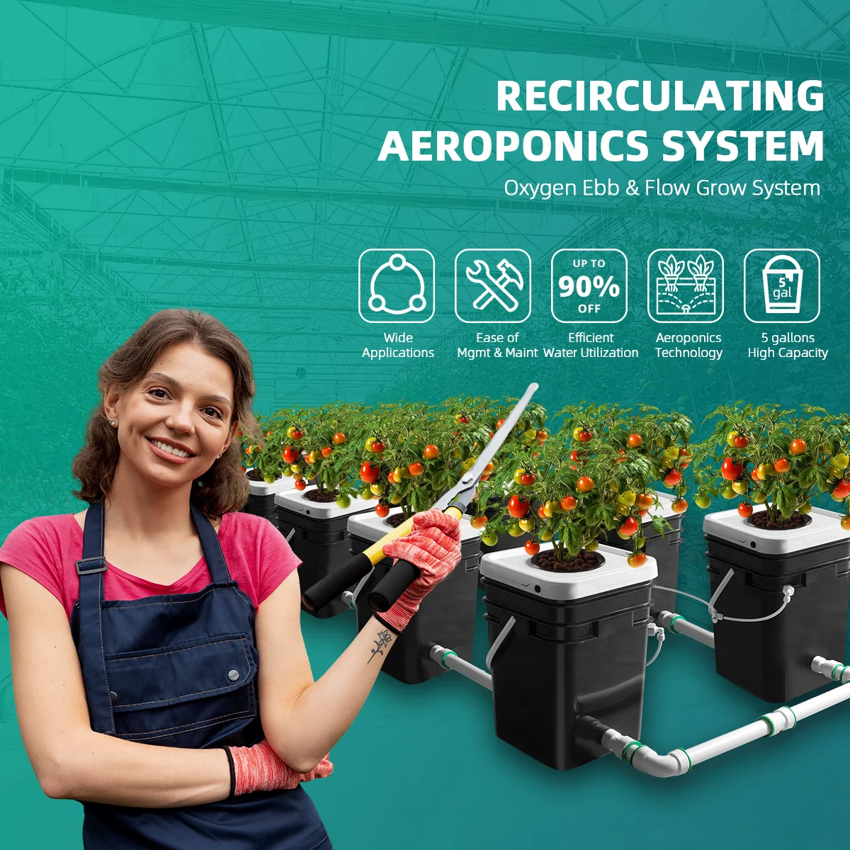Competitive Price Mushroom Hydroponic Cultivation System Hydroponics System With Led Rdwc 8 Hydroponics System With Best Price