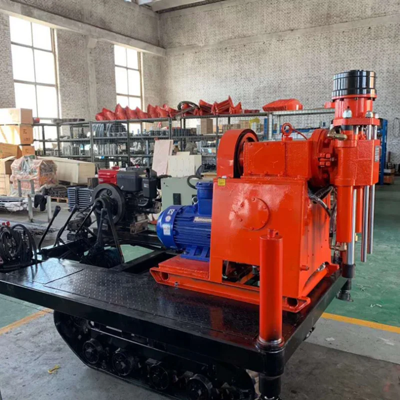 Crawler Type Grouting Reinforcement Drilling Rig Small And Lightweight ...