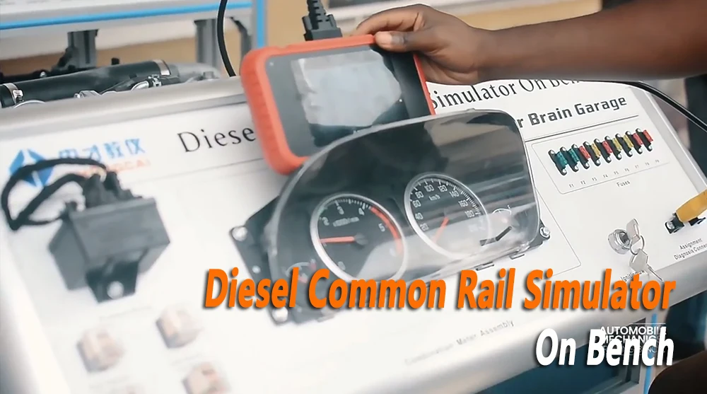 Diesel Common Rail Simulator On Bench