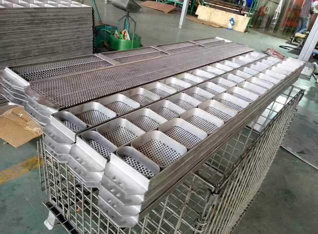 Fast Delivery Food Grade Durable Instant Ramen Fryer Casing Box for Grain Product Making Machine 2
