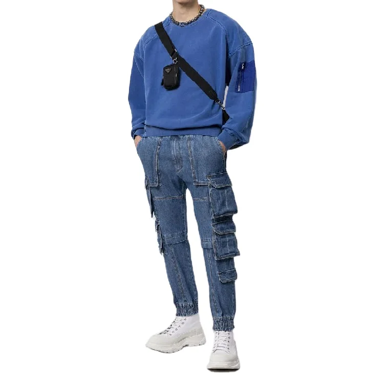 Oem-vaqueros De Alta Calidad Para Hombre,Jeans De Tiro Alto Personalizados  Con Múltiples Bolsillos,De Talla Grande,2021 - Buy Los Hombres De Los Pantalones  Vaqueros,Vaqueros,Vaqueros Para Hombres Product on Alibaba.com