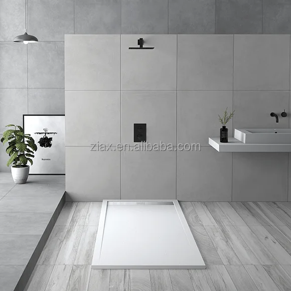 Custom Size Shower Tray Bathroom Shower Tray Stone Square Shower Tray
