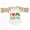 Hungry Caterpillar Colorful Dot Ruffle Long Sleeve Tee