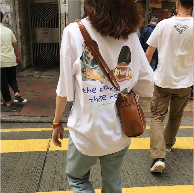 Summer Hip Hop Custom Korean t Shirts 100 Cotton for Women
