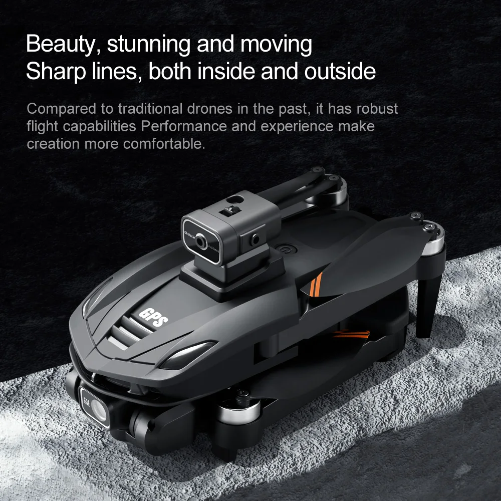 2024 Mini Drone 4K Professional HD Dual Cameras V168 Pro Max Foldable Outdoor Drones Long Range WIFI FPV App RC Control Portable