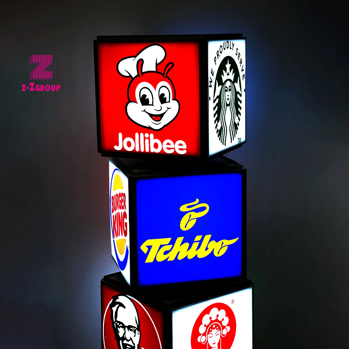 Factory Custom Led Waterproof Menu Poster Light Box Board Display