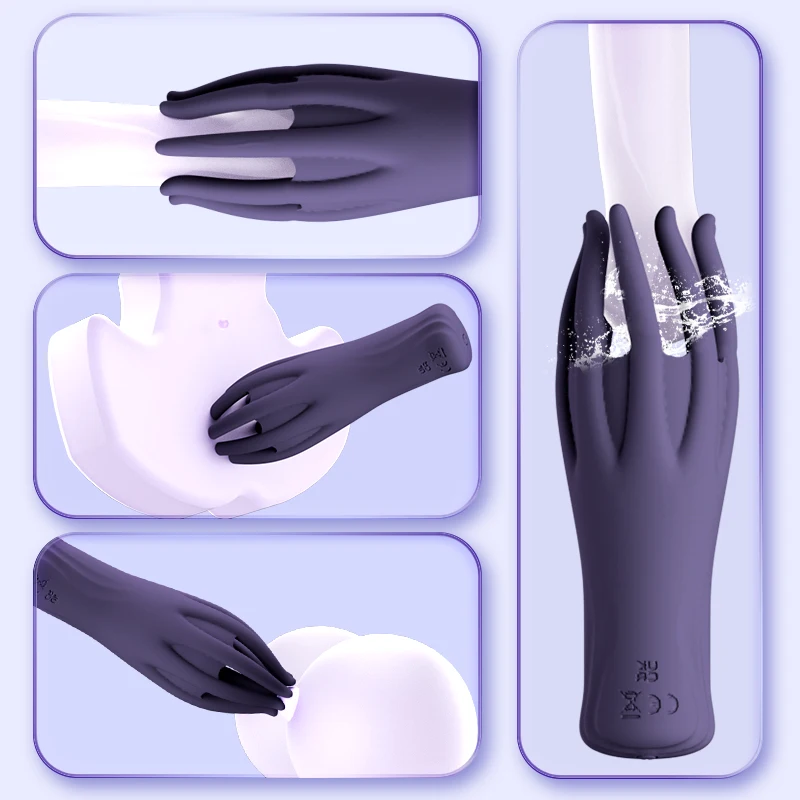 3 Frequency 8 Legs Penis Ejaculation Delay Trainer Male Masturbator Cup Glans Massager for Men Erotic Sex Toys for Men Adult%