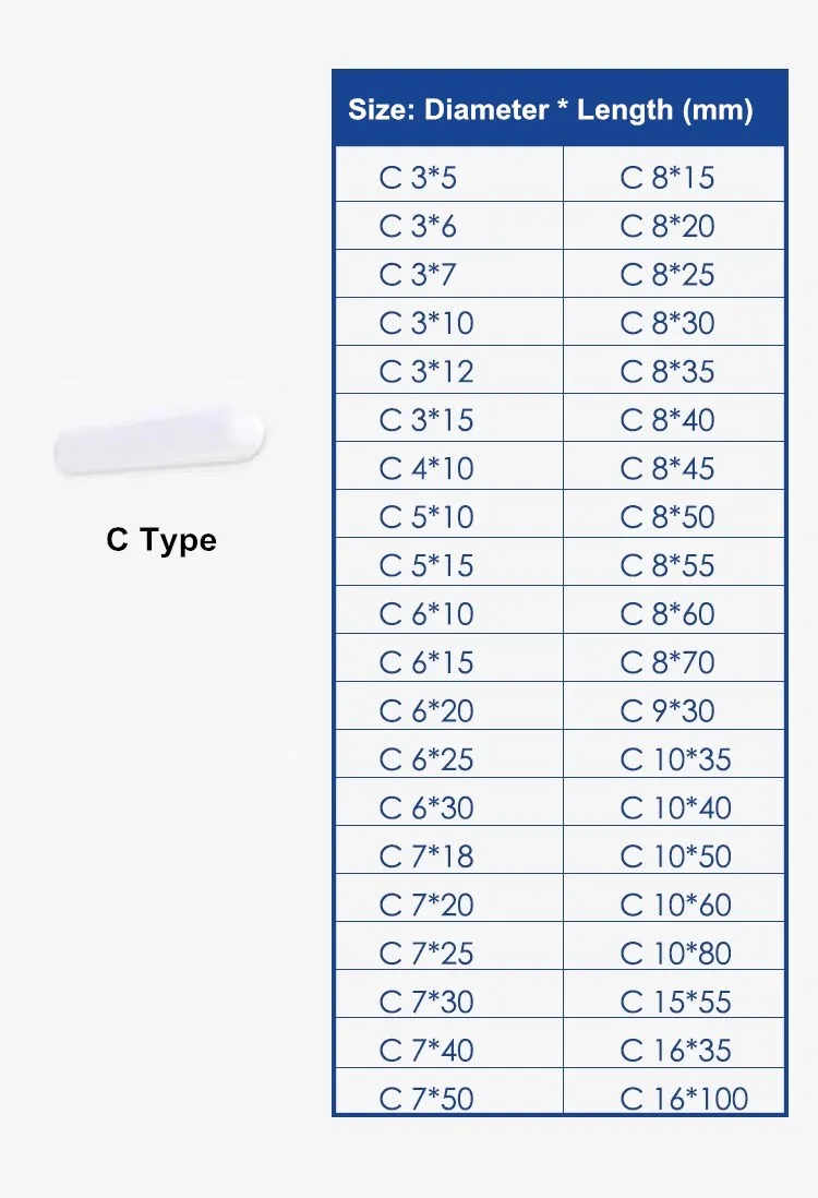 B7x20m Octagonal Ptfe Stirrer Mixer Stir Bars Type B Stirring