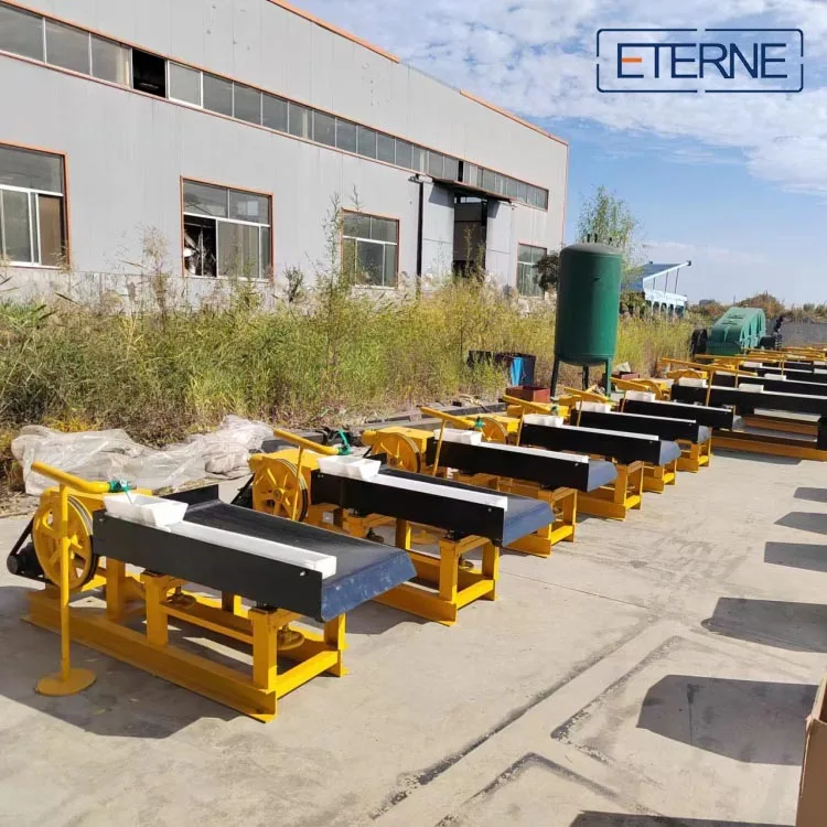 Lowest Price Mini Gravity Separator Vibration Gold Shaking Shaker Table for Mining