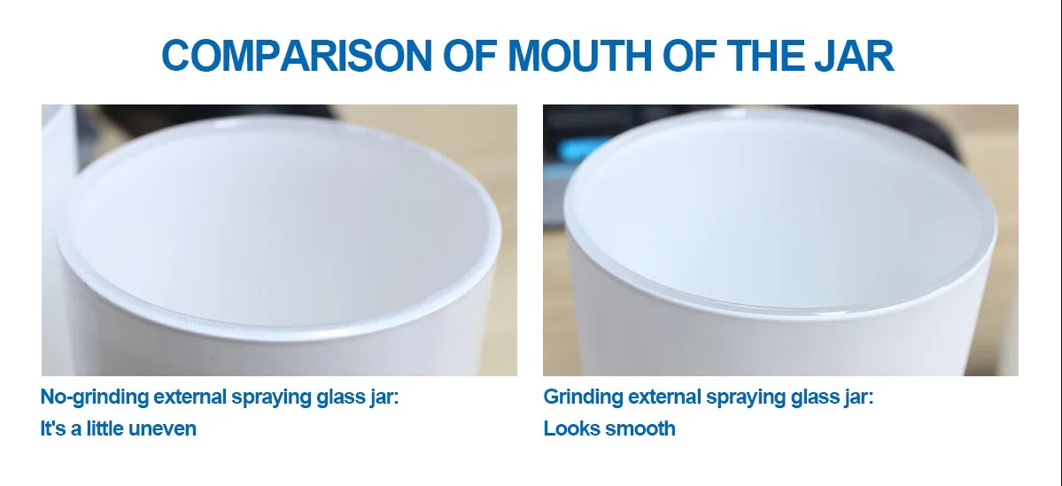 Wooden Wick Supplier Glass Candle Holders 12oz Aura Vessels Unique