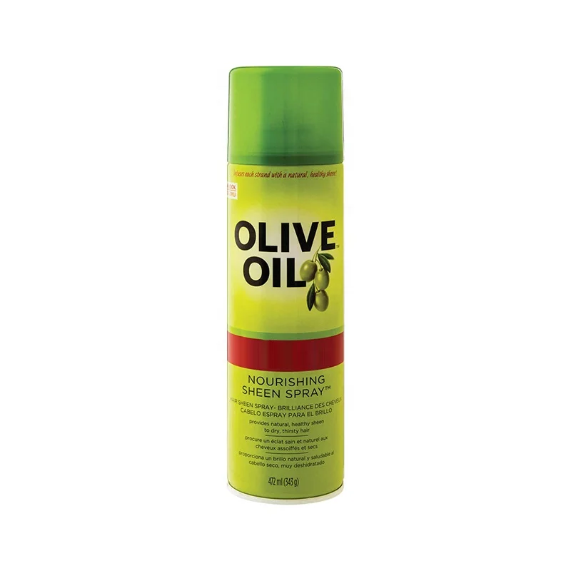 Olive Oil Hair Spray Fiber Holding Heat Protectant Spray For Hair