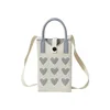Beige-Gray Heart