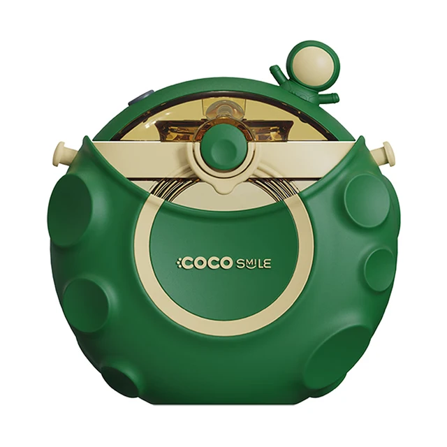 Cocosmile 2024 BPA-Free Plastic Kids Water Bottle with Strap Leak-Proof Kids Cup for Drinking for Boiling Water
