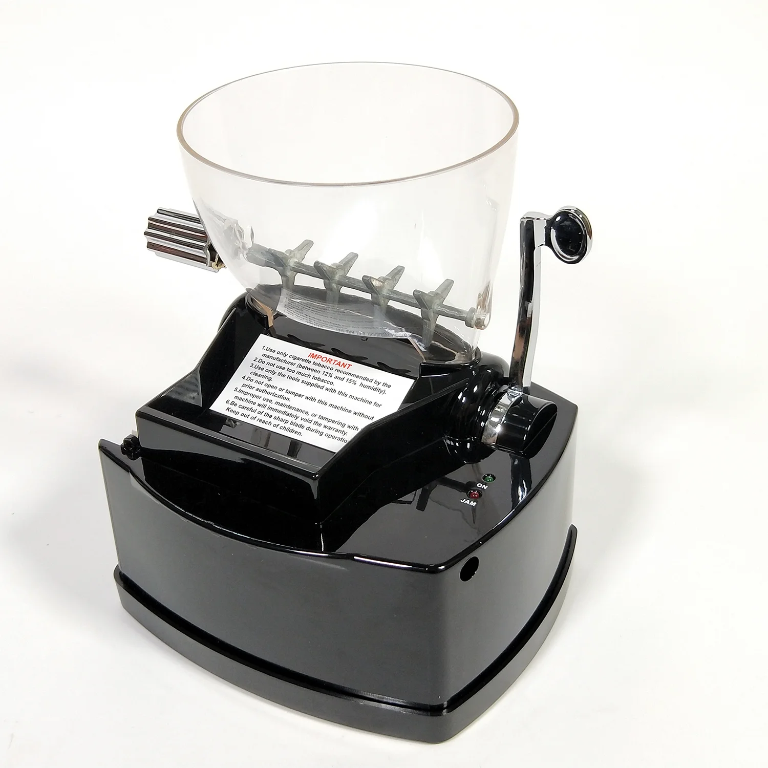 big cigarette rolling machine WSYLEN Machine, with Storage Groove, Manual Dual-Track Upgrade Cigarette Machines, Suitable for 8.0 MM Diameter Size Cigarettes (80-100MM Lengths),Black : Health & Household Rolling Machines for Tobacco |