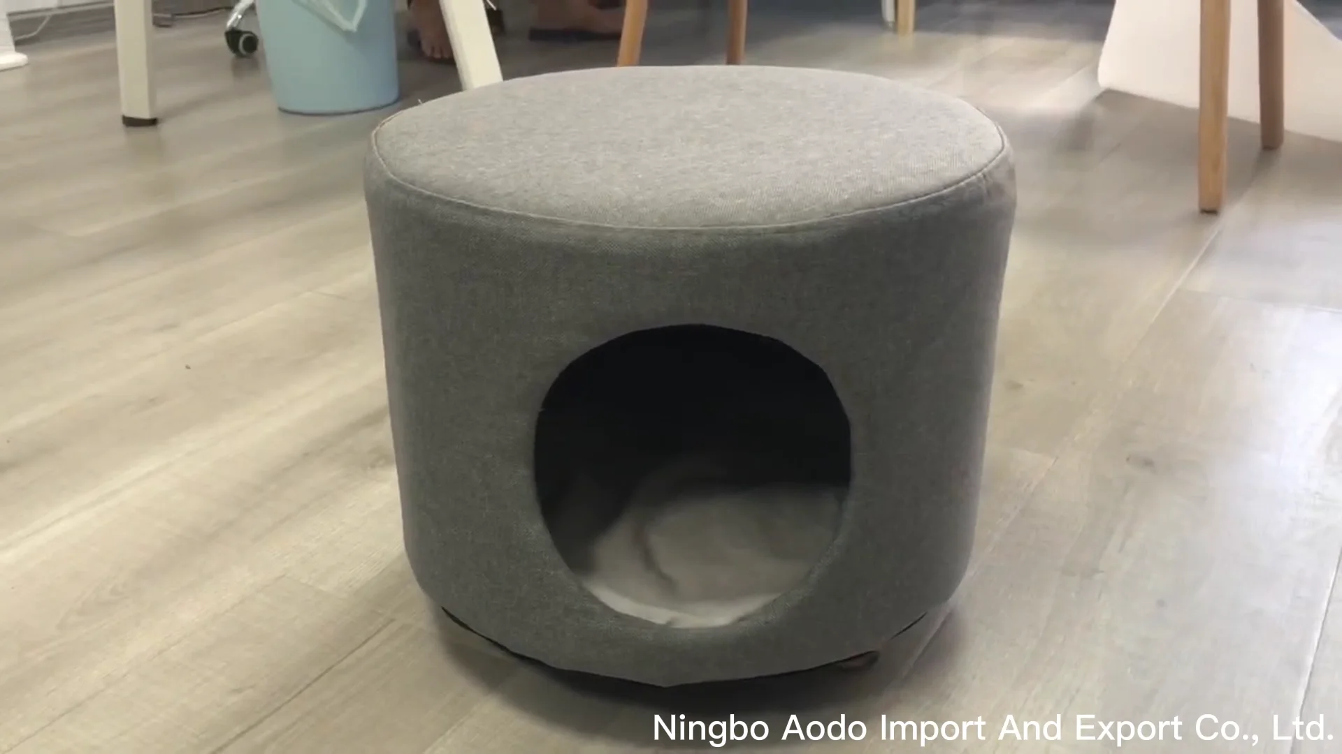 Wholesale Ecofriendly Pet Furniture Small Pets Cave Nest Cat Ottoman