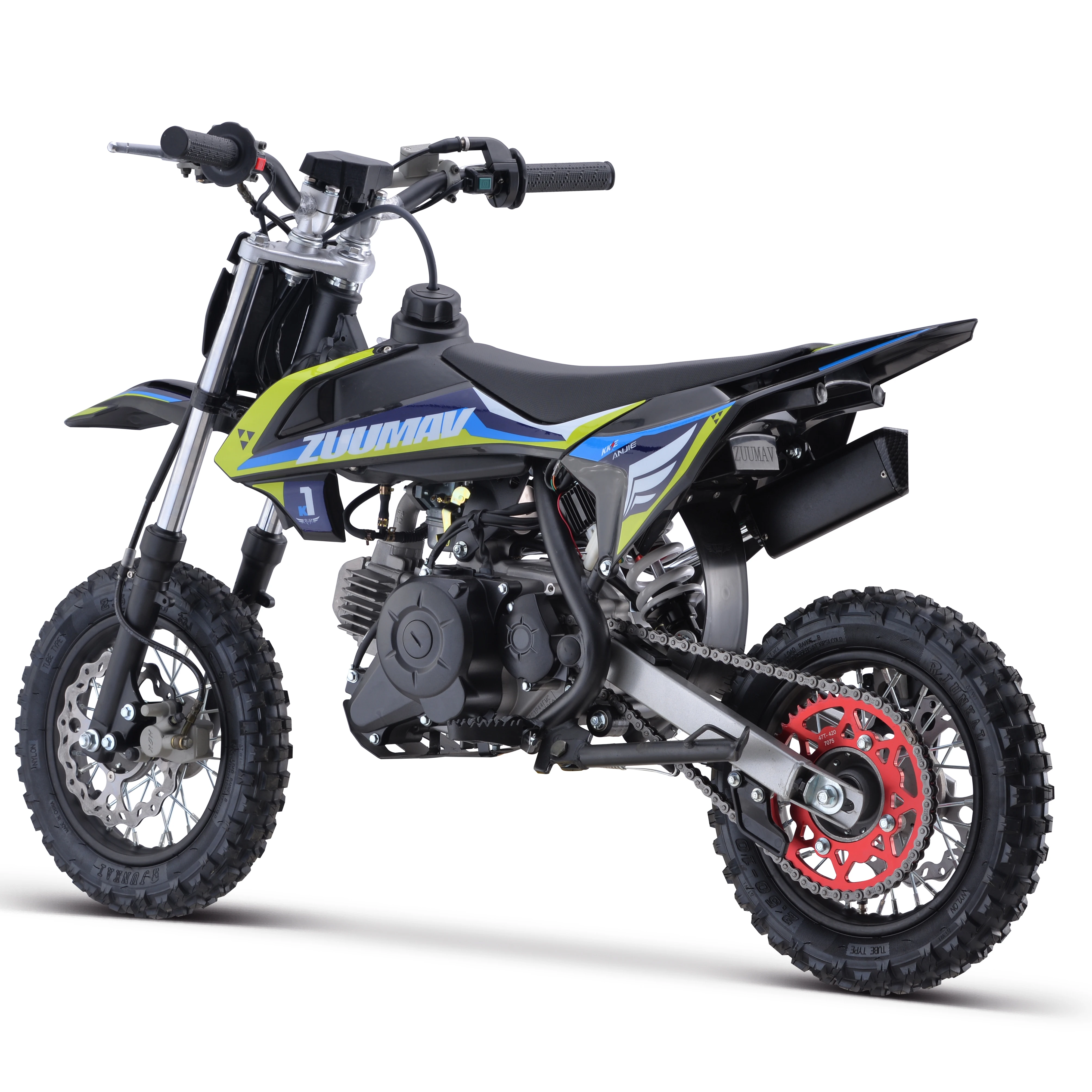 Zuumav 60cc Automatic Mini Dirt Bike for Kids - Electric Start