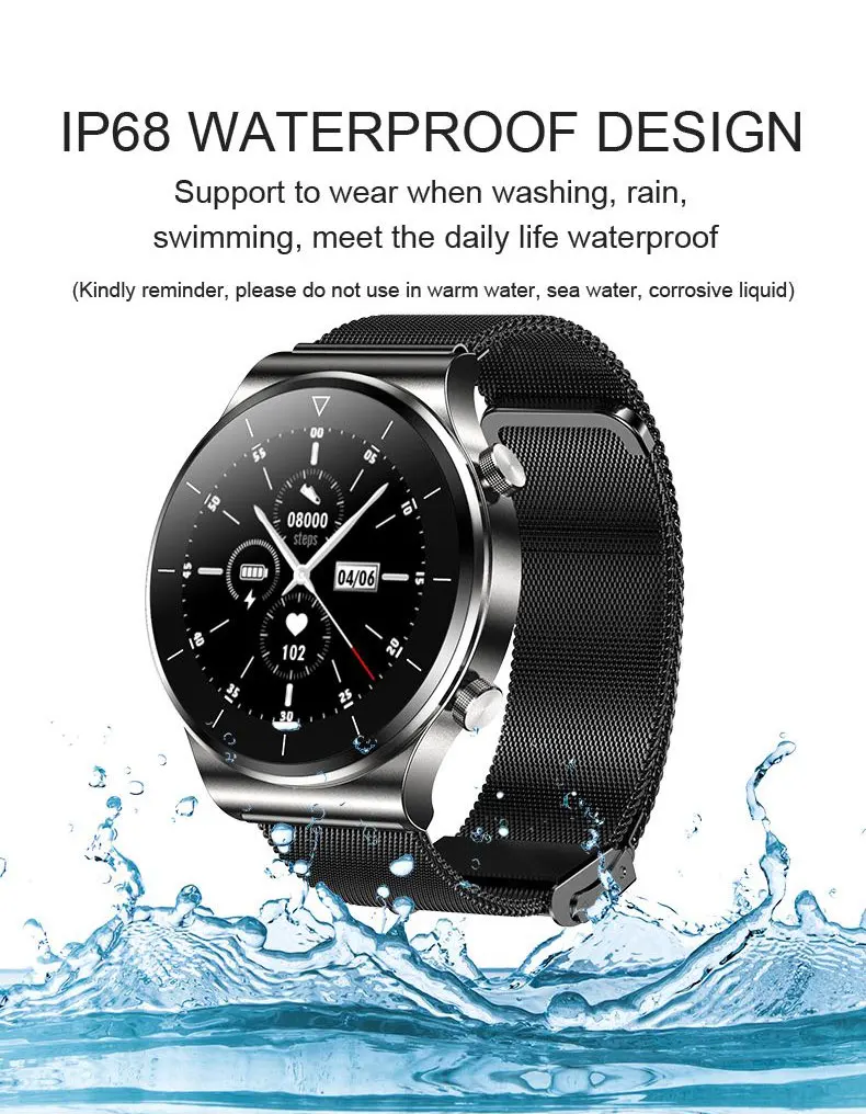 Smart Watch Kingwear Kw88 KW88 Pro Smart Watch Fitness, Sleep, And