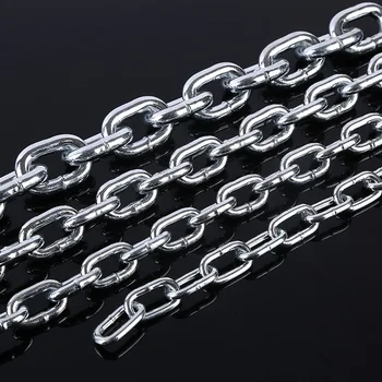 Electric Galvanized DIN5685 Short Welded Steel Link Chain