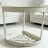 [Tube en plastique] Sans roues - Deux couches - Glory White