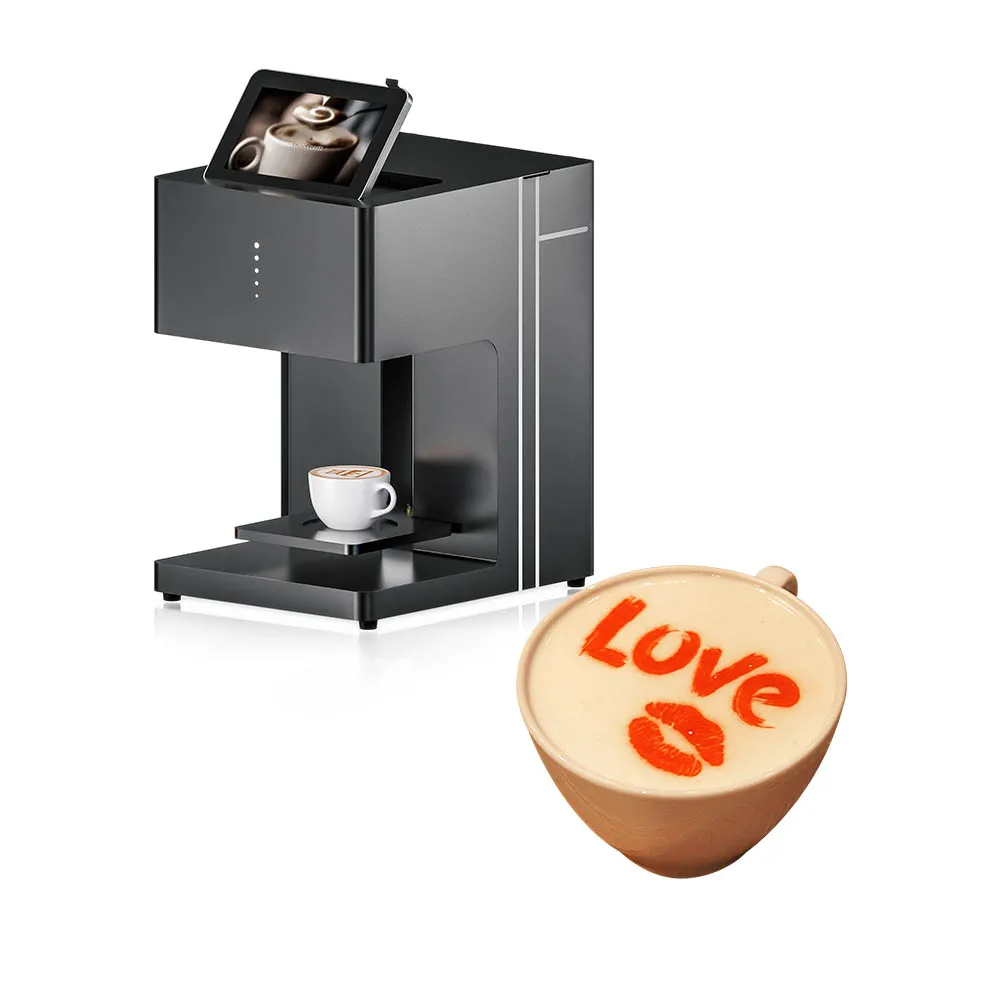 Trending Products 2025 New Arrivals Selfie Coffee  Latte Art Printing Machine Coffee Printer