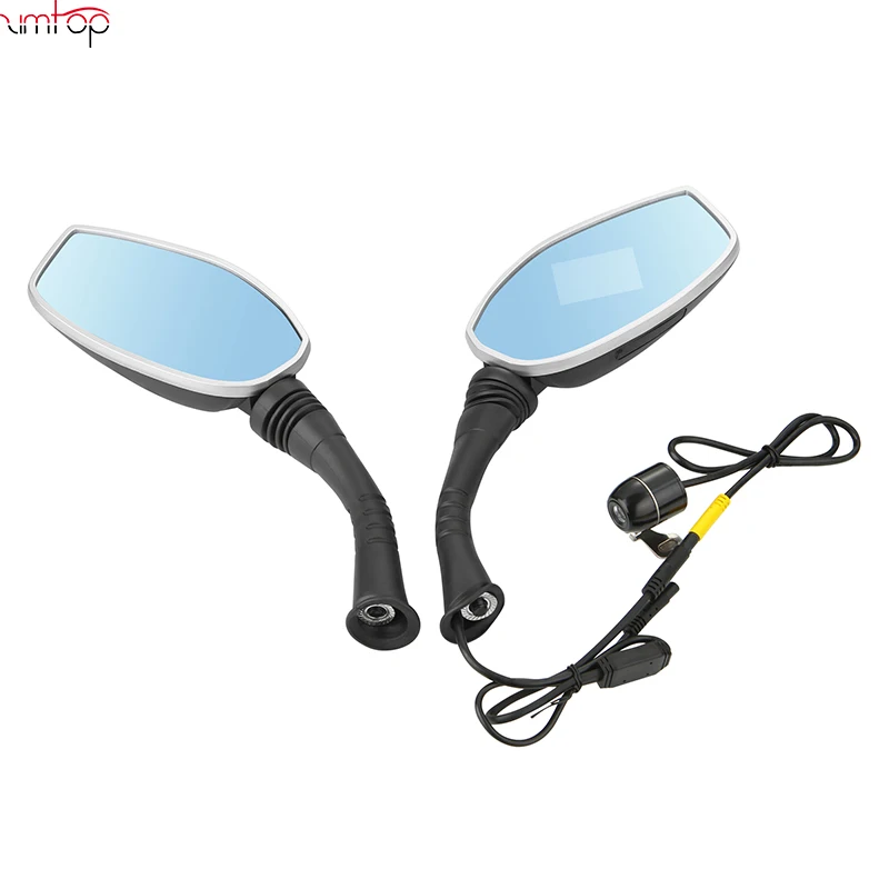 Zimtop Rearview Camera for Motorcycle - 1080P Loop Records