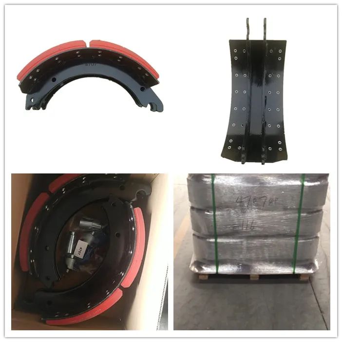 Heavy Duty American Semi Trailer Parts 4515 4709 4707 Truck Brake Shoes
