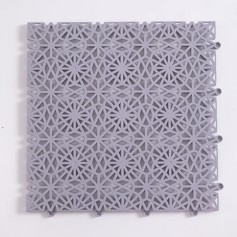 Bathroom Splicing Non Slip Floor Mat Can Be Cut Pvc Resin Home Hot Sale Bathroom Mat 30x30cm
