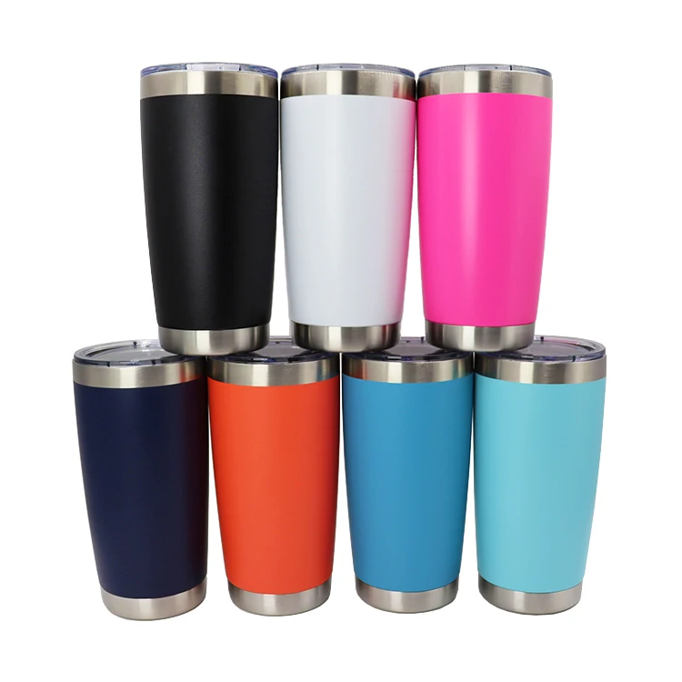 Sisun Custom 20oz Double Wall Vacuum Insulated Car Cup Powder Coated ...