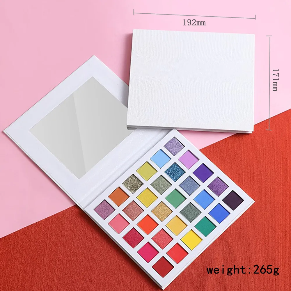 Оптовая продажа 30 цветов объемные блестящие тени для век класс теней Вегетарианская роскошная упаковка макияж от производителя клейкие