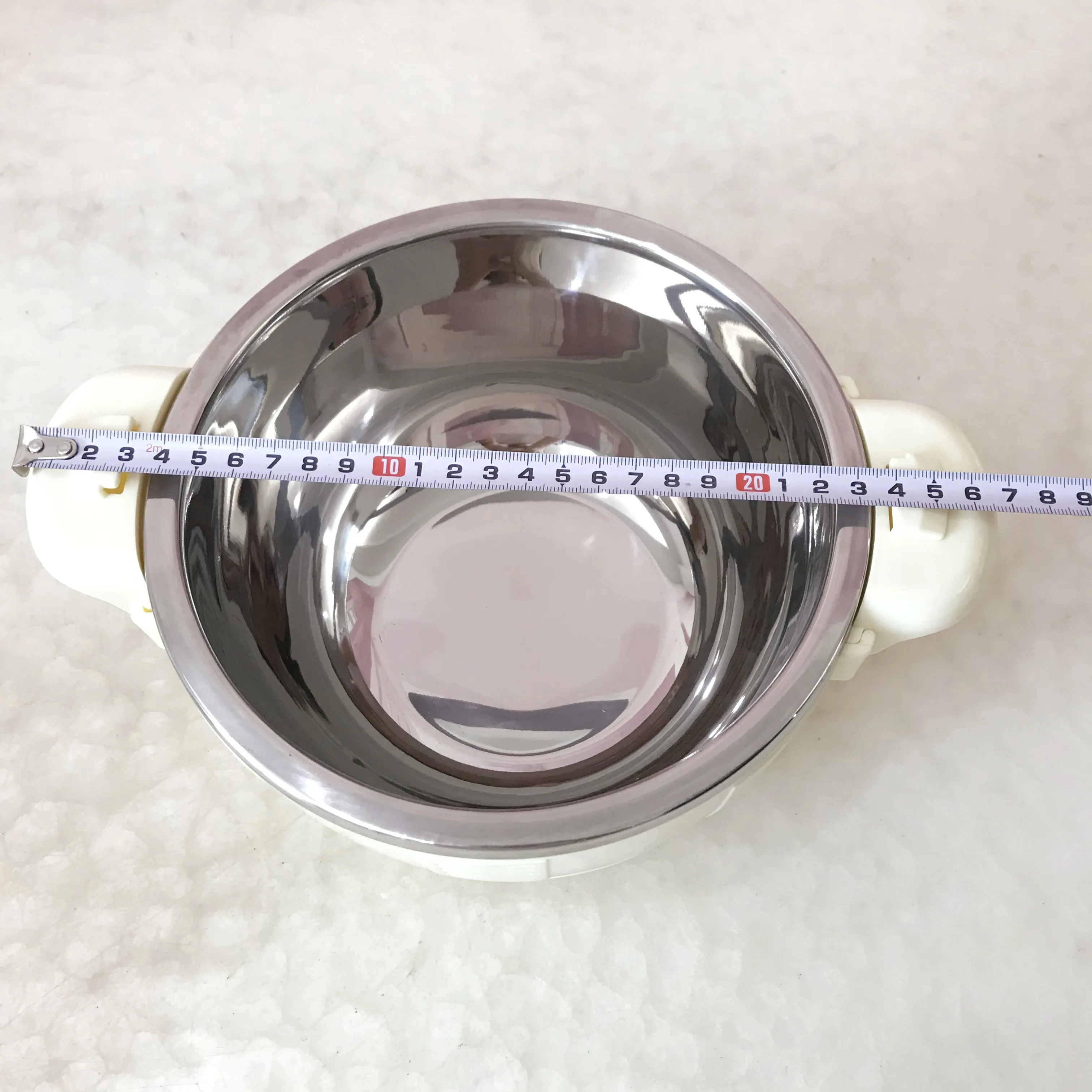 8pcs Stainless Steel Insulated Hot Pot Plastic Hot Pot With Handle