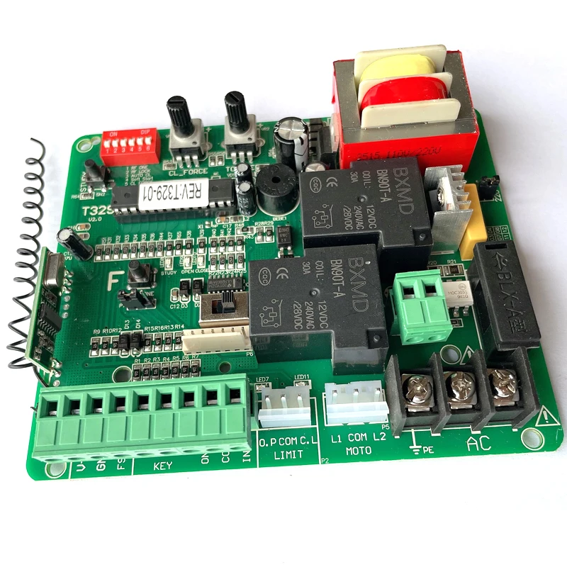 T329 AC220V/ 110V Automatic door control panel sliding door opener ...