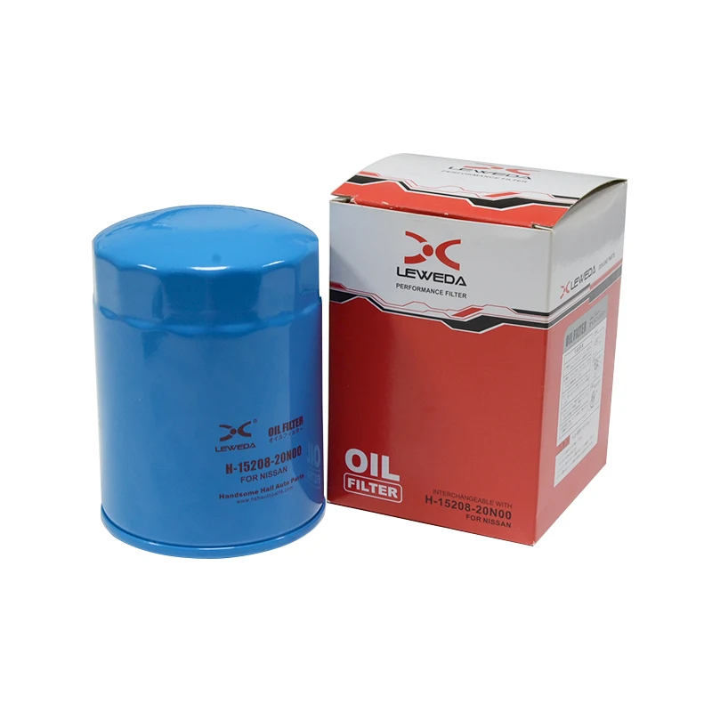 New Leweda Nissan Oil Filter 15208-40L00 Cross Reference 15208