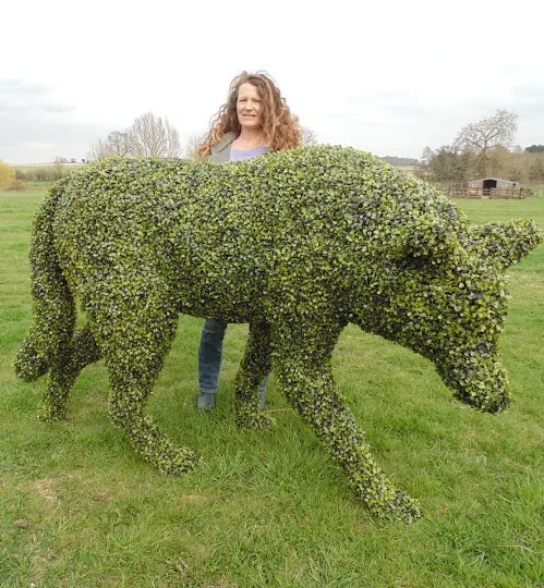 Искусственное животное топиарное растение скульптура садовое ландшафтное Топиар для оправы животных на заказ