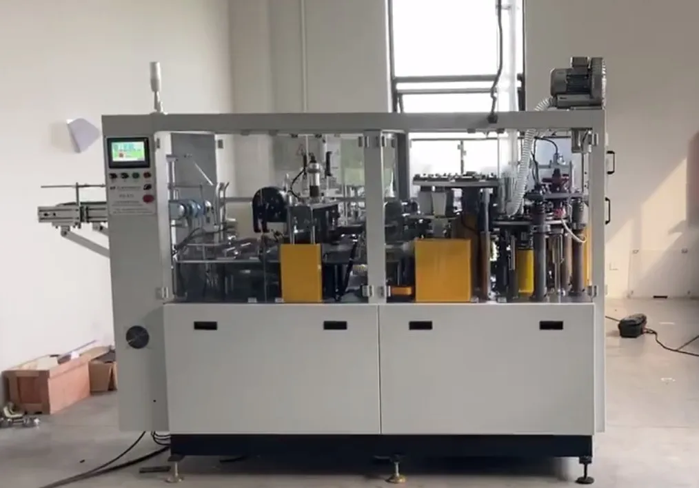 Double Curling 130-140pcs/min Paper Cup Forming Machine manufacture