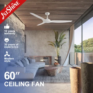 1stshine Ceiling Fan Decorative OEM ABS Blades High Airflow Remote  60 Inches Ceiling Fan