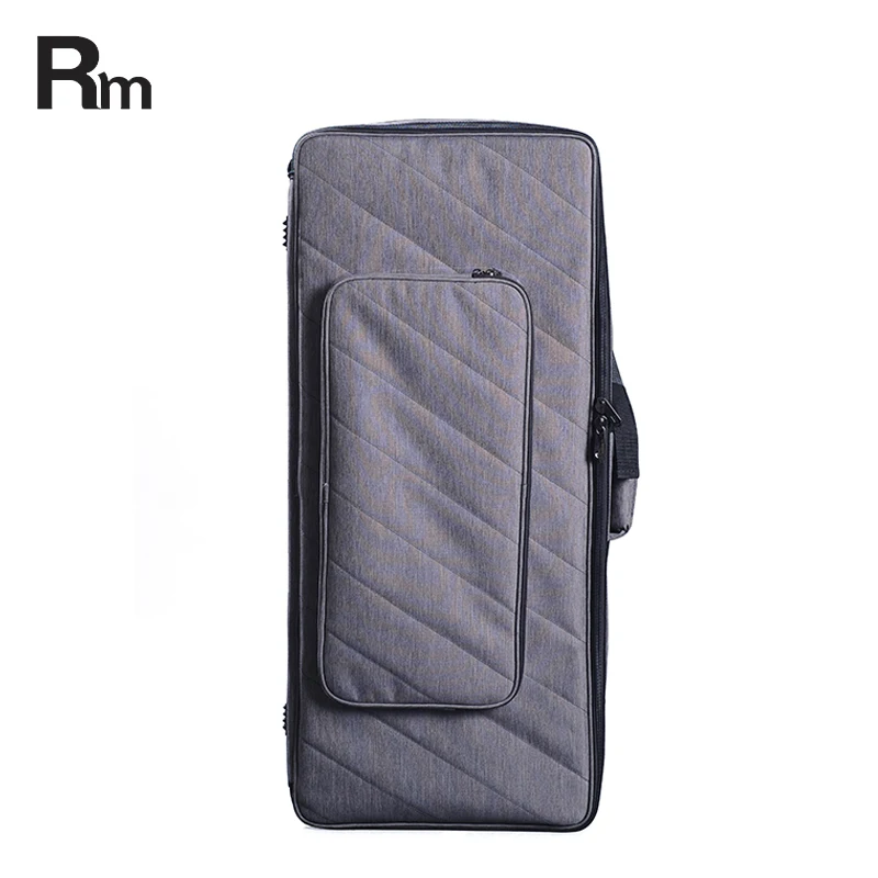 GB06-K61 Rm Rainbow music case OEM популярная Водонепроницаемая двойная 600D Полиэстеровая мягкая сумка для работы с электронным органом клавиатура пианино сумка