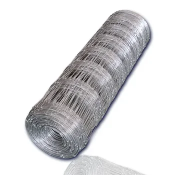 Fixed Knot Woven Wire Field Fence Roll Grassland Field Fence Net  Farm Field Hog Wire Farm Fencing