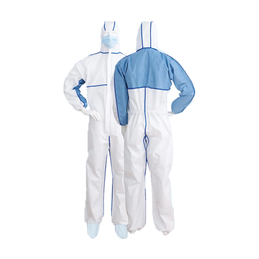 3q Ce Ppe Chemical Safety Cleanroom Microporous Disposable Workwear ...