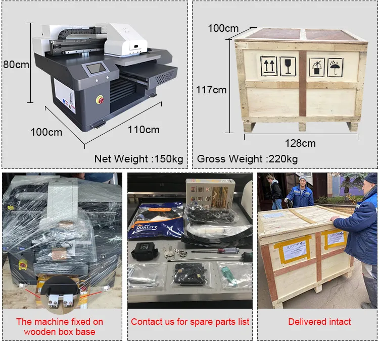 4060 A2 Phone Case Printer Automatic Inkjet UV Printing Machine 3D Embossed Varnish Glossy Effect UV Printer