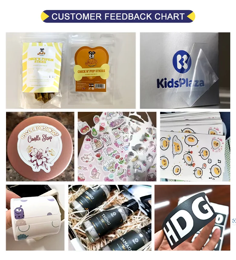 Custom Gold Foil Thank You Stickers Roll 500pcs Round Label for Small ...