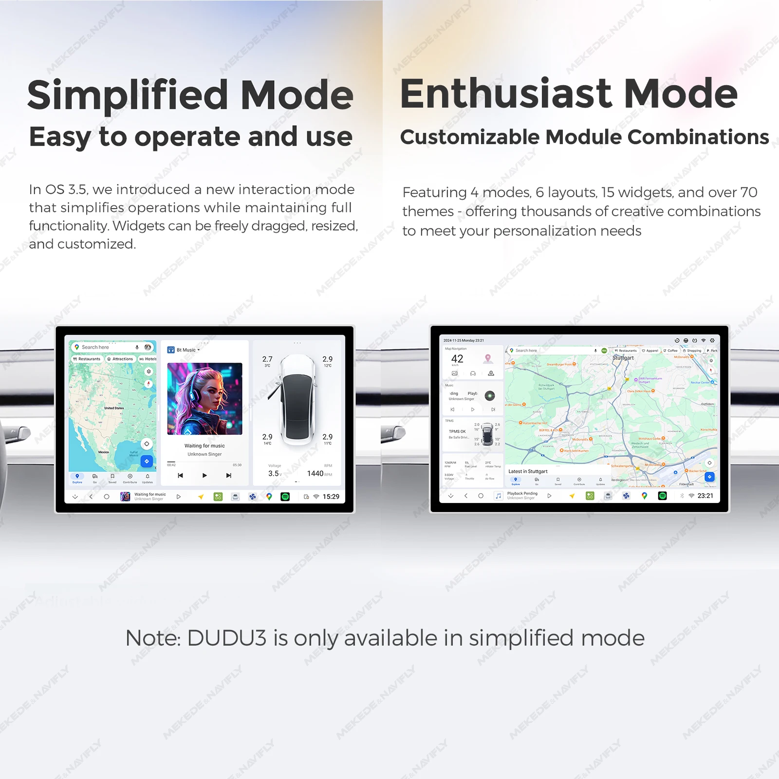 DUDUAUTO DUDU7 Car Stereo Android Auto Wireless Carplay Audio Player for Car for KIA CEED 2012-2016