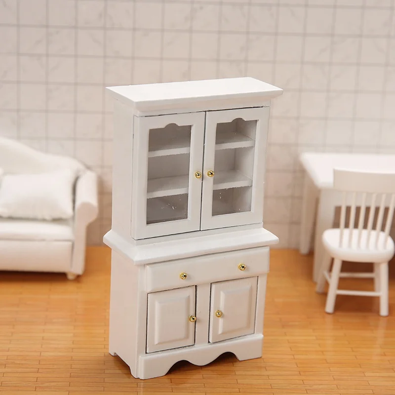 1:12 Scale Mini Bookcase Dollhouse Furniture Miniature Living Room Kids Toy 1:12 Scale Mini Bookcase Dollhouse Furniture Miniature Living Room Kids Toy