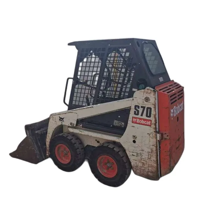 Used Mini Skid Steer Loader Bobcat S70 Good Condition Skid Steers